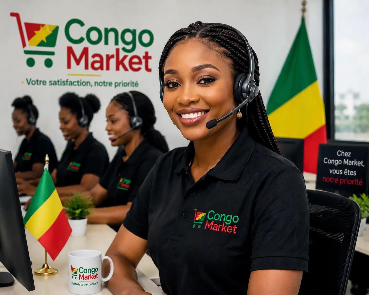 Service client CongoMarket