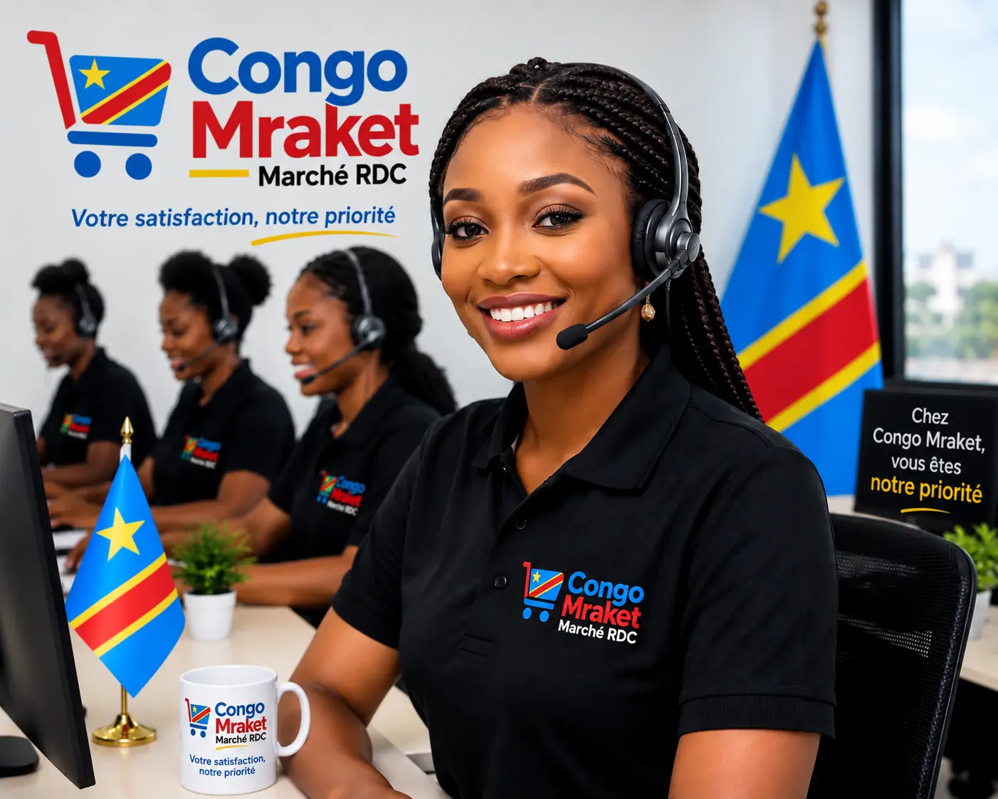 Service client CongoMarket